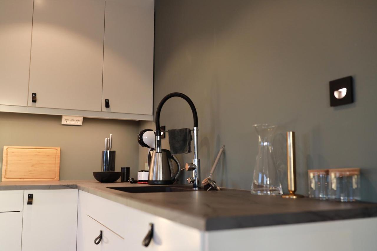 Modern Apartment With Seaview Hammarvika Bagian luar foto